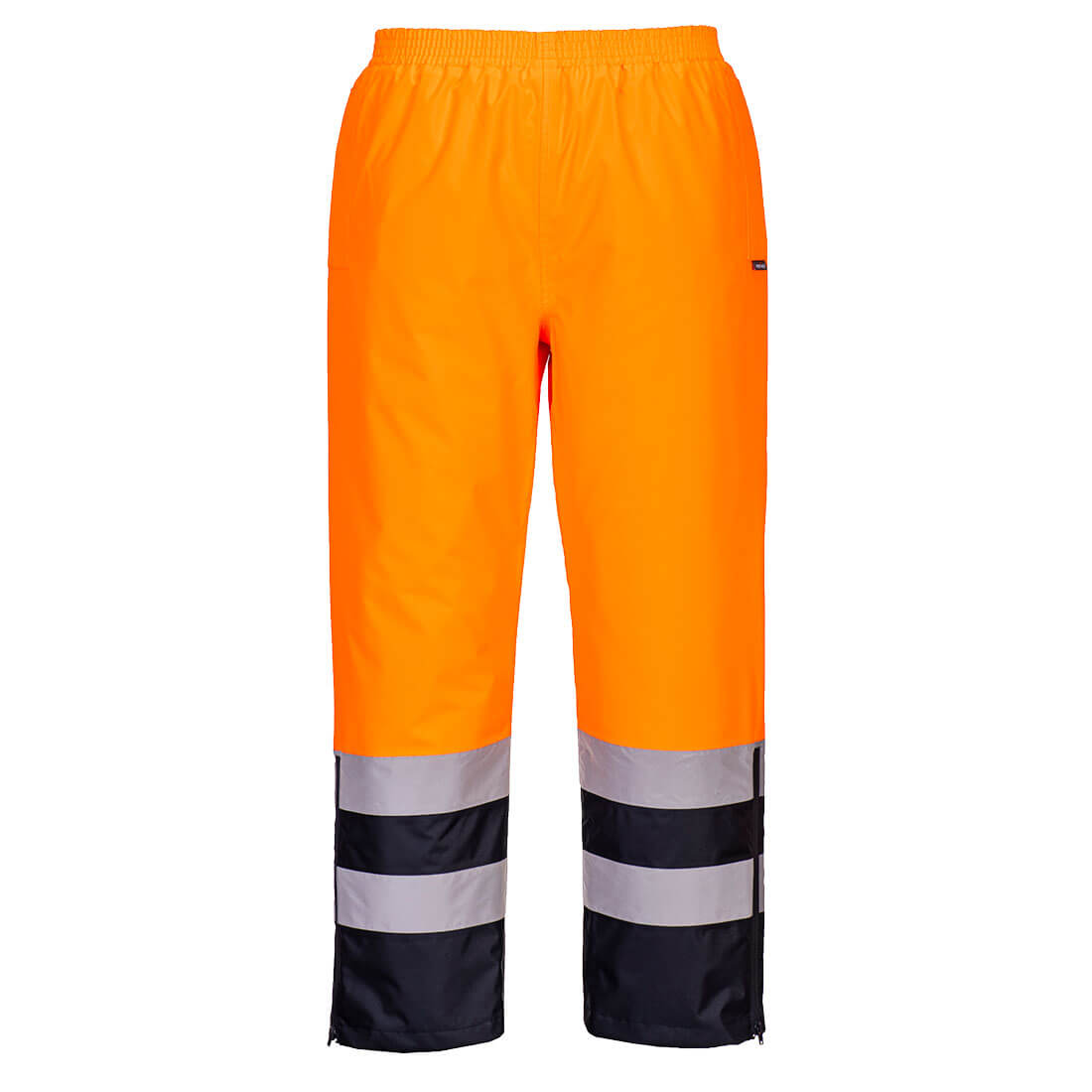 Hi-Vis vinterbukser - Orange/Marine