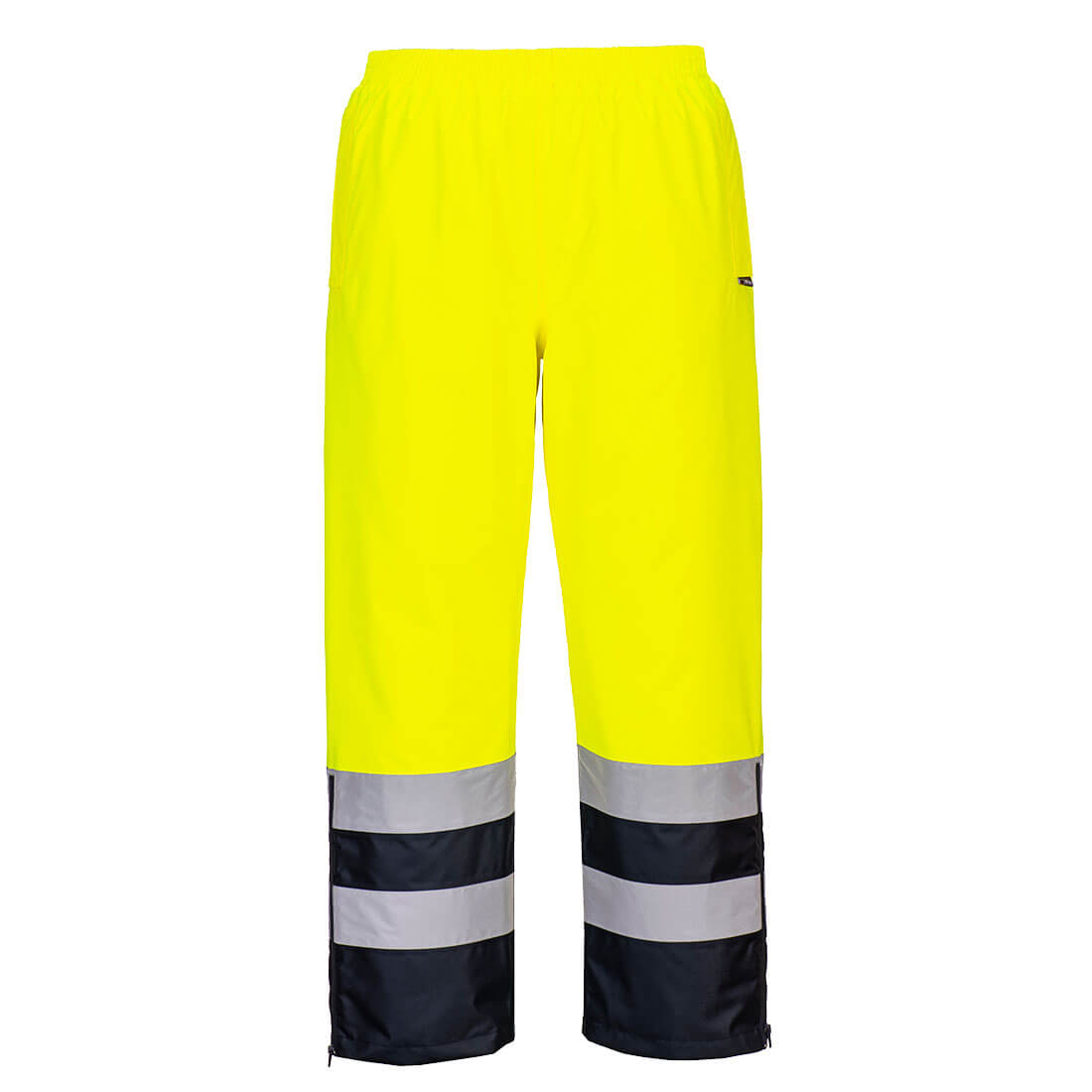 Hi-Vis vinterbukser - Gul/Marine