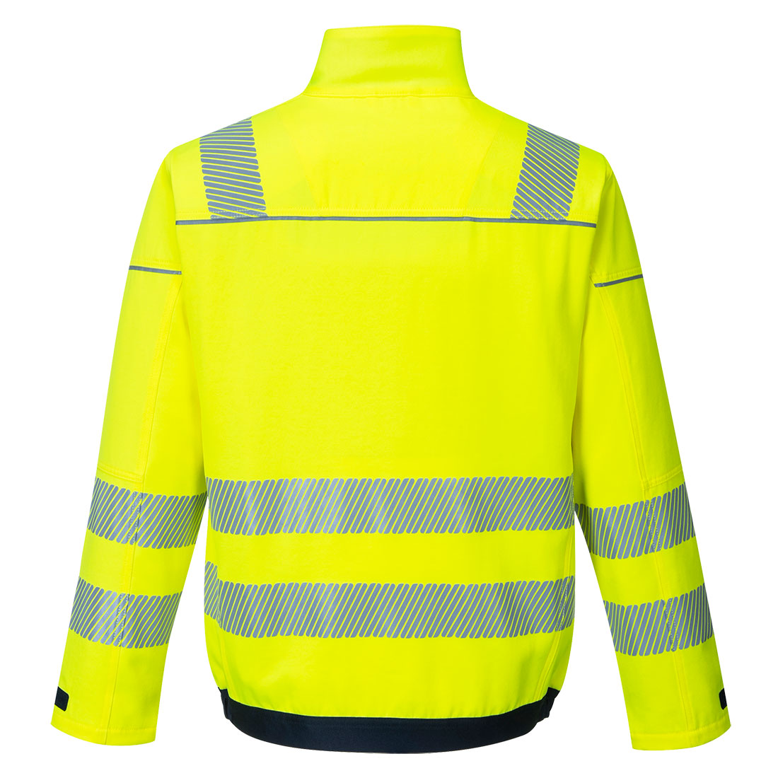 PW3 Hi-Vis arbejdsjakke - Gul/Marine - Billede 2
