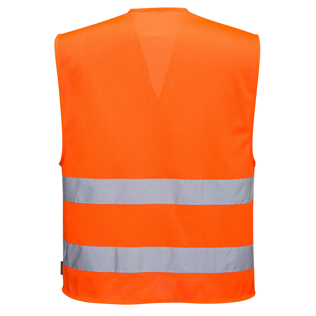 MeshAir hi-vis vest med 2 bånd - Orange - Billede 2