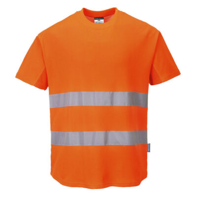 Mesh t-shirt - Orange