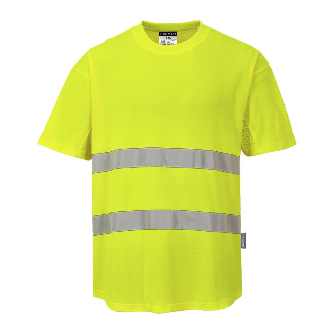 Mesh t-shirt - Gul