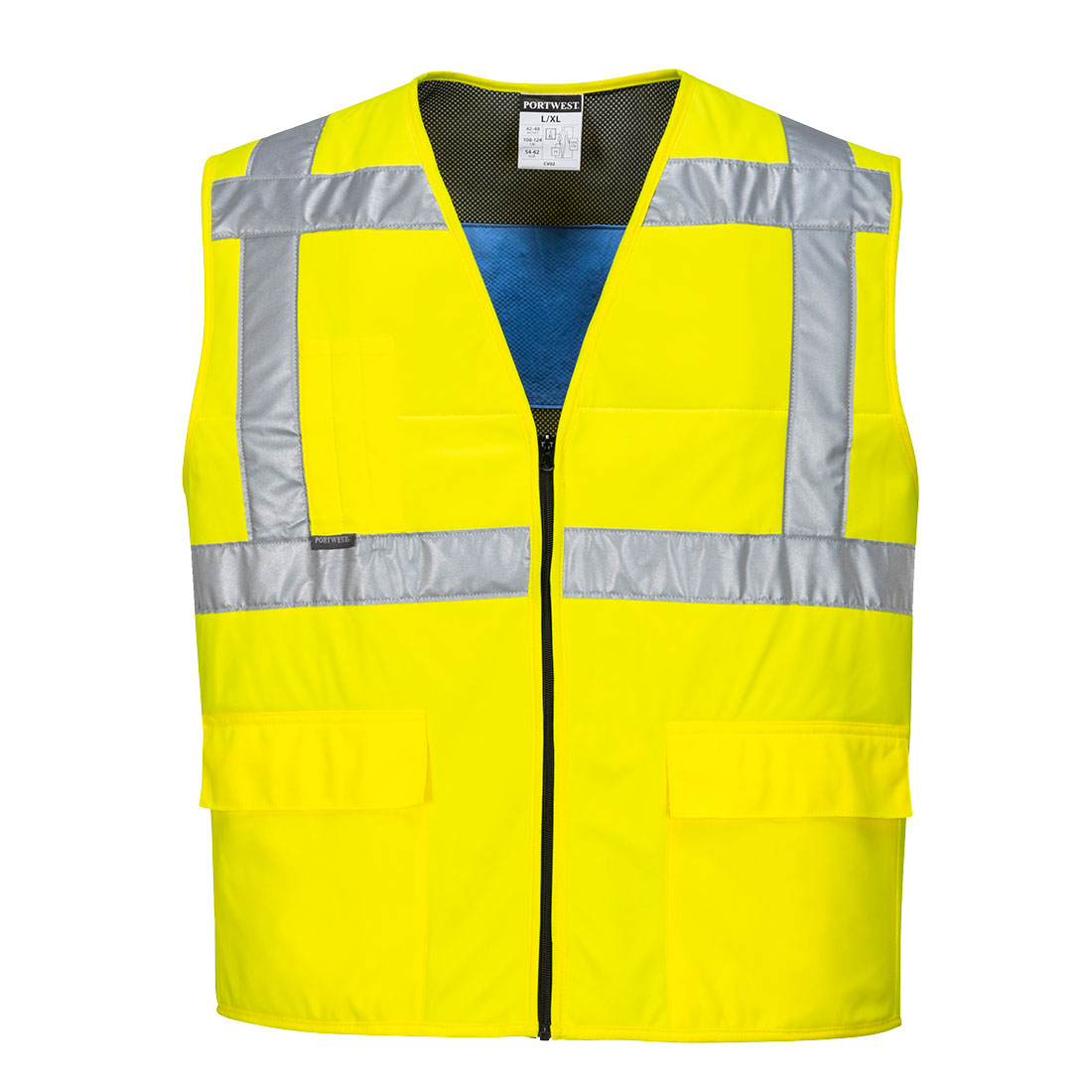 Hi-vis kølevest - Gul