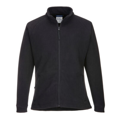 Aran-fleece til damer - Sort