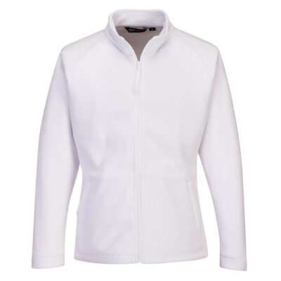 Aran-fleece til damer - Hvid