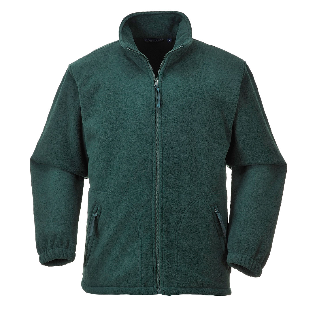 Argyll kraftig fleece - Flaskegrøn