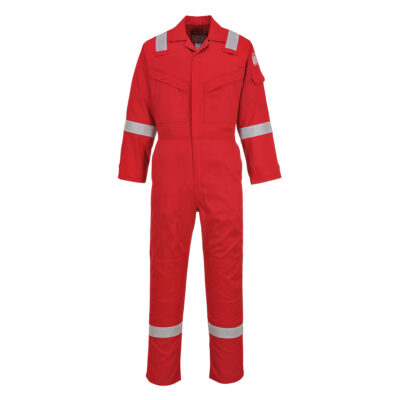 FR Superlet anti-statisk kedeldragt 210 g - Rød