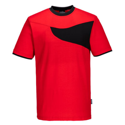 PW2 T-Shirt S/S - Rød/Sort