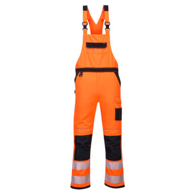 PW3 Hi-Vis overalls - Orange/Sort