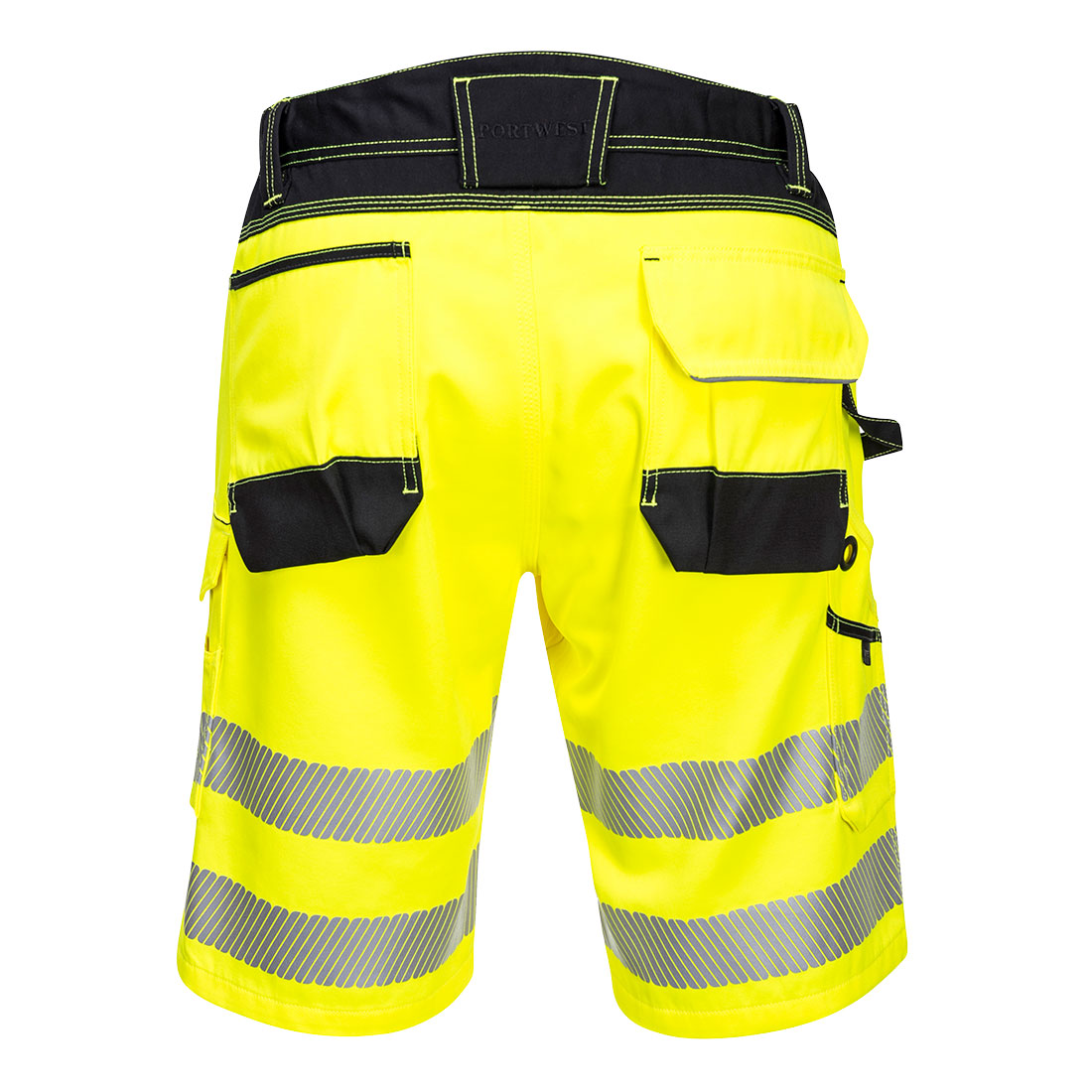 PW3 Hi-Vis Shorts -Gul/Sort - Billede 2