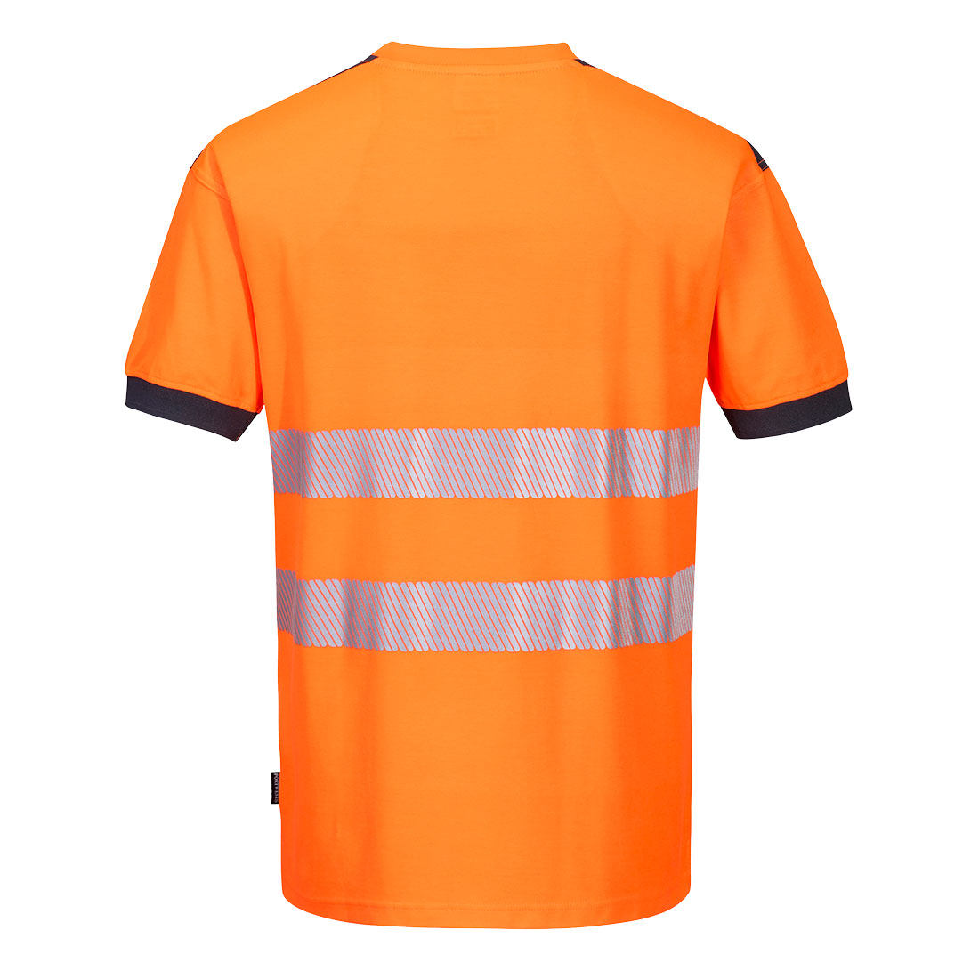 PW3 Hi-Vis t-shirt korte ærmer - Orange/Grå - Billede 2