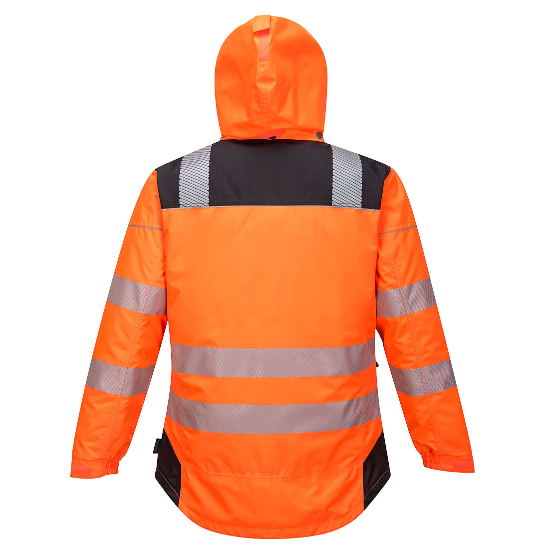 Vision Hi-Vis Vinterjakke - Orange/Sort - Billede 2