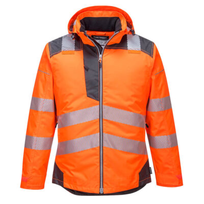 Vision Hi-Vis Vinterjakke - Orange/Grå