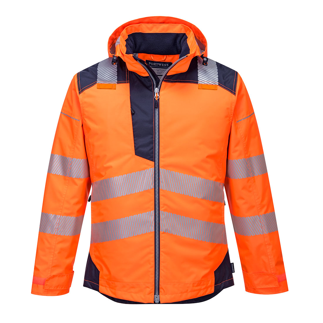 Vision Hi-Vis Vinterjakke - Orange/Marine