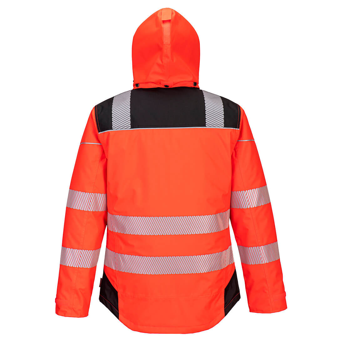 Vision Hi-Vis Vinterjakke - Rød/Sort - Billede 2