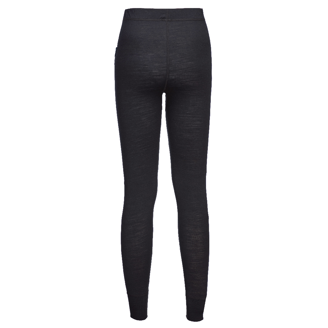 Legging i merinould - Sort - Billede 2