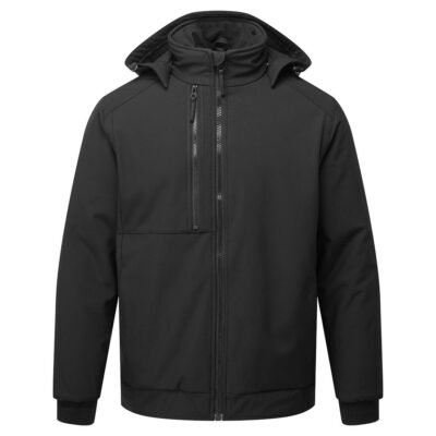WX2 vatteret softshell (2 lags) - Sort