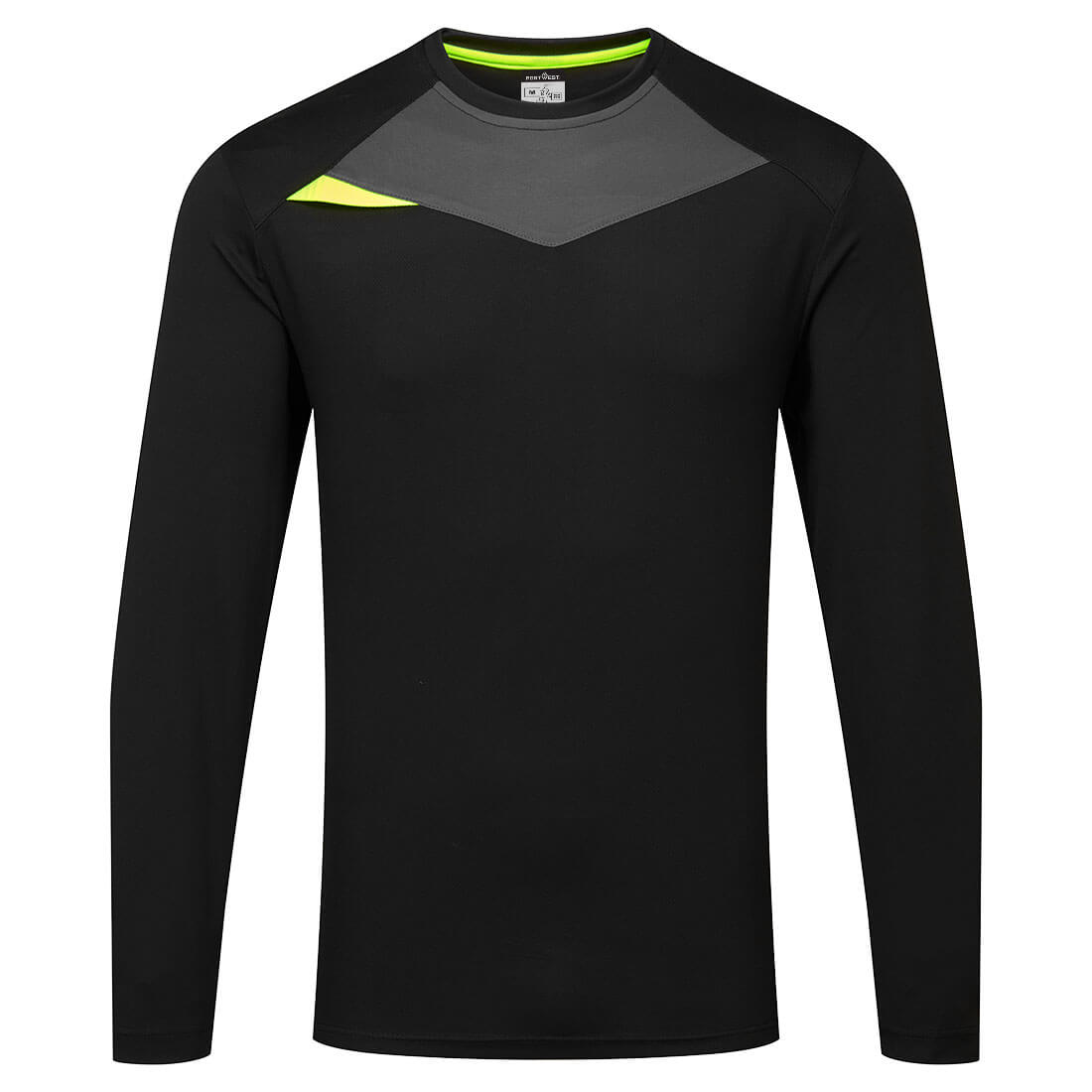 DX4 Langærmet t-shirt - Sort