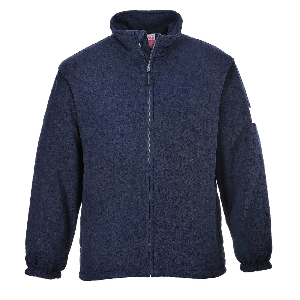 FR antistatisk fleece - Marine