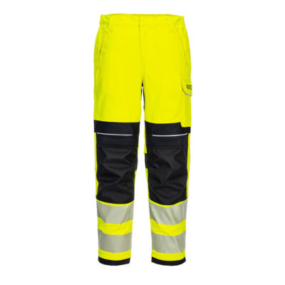 FR409 - PW3 FR hi-vis arbejdsbukser til kvinder - Gul/Sort