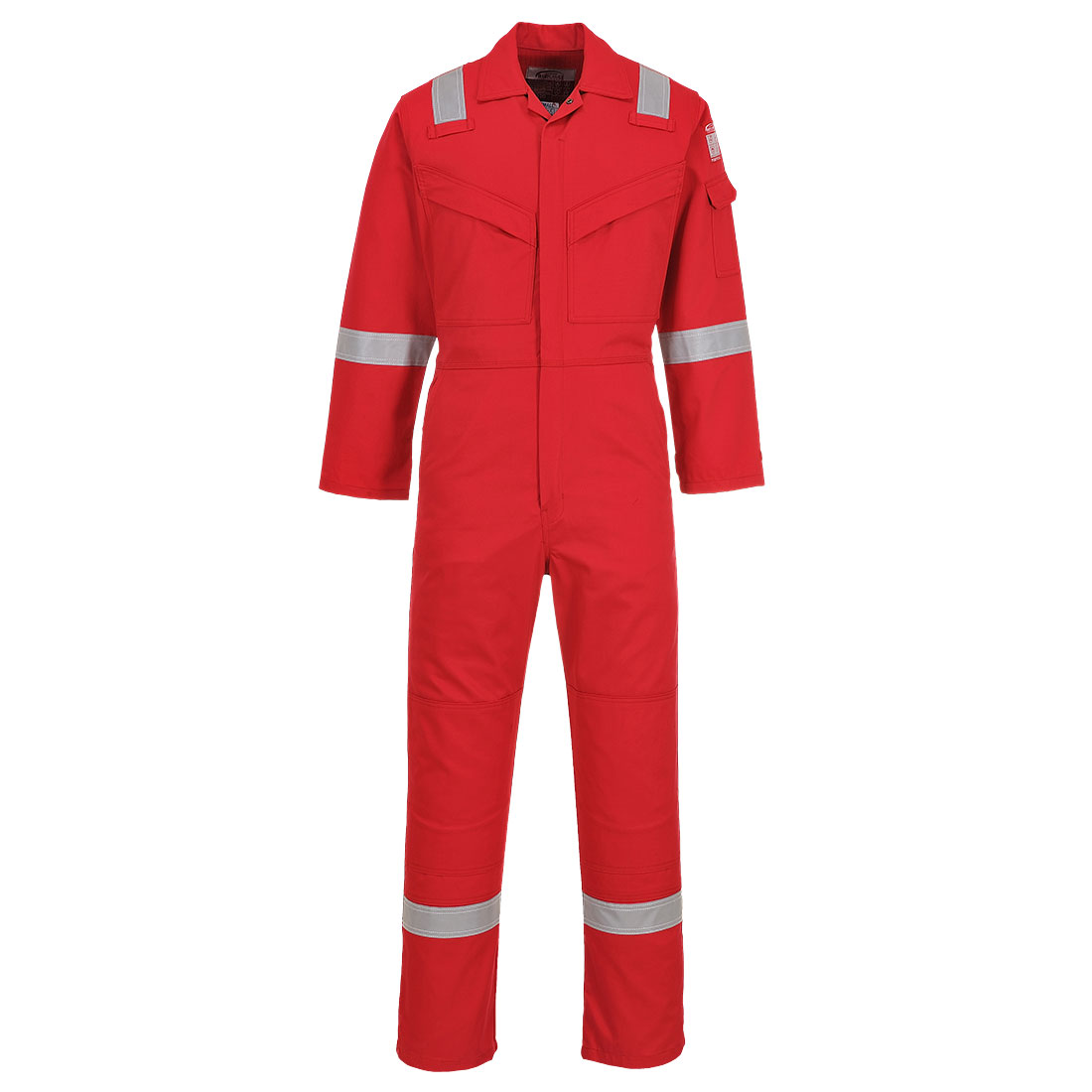 FR antistatisk kedeldragt 350g - Rød
