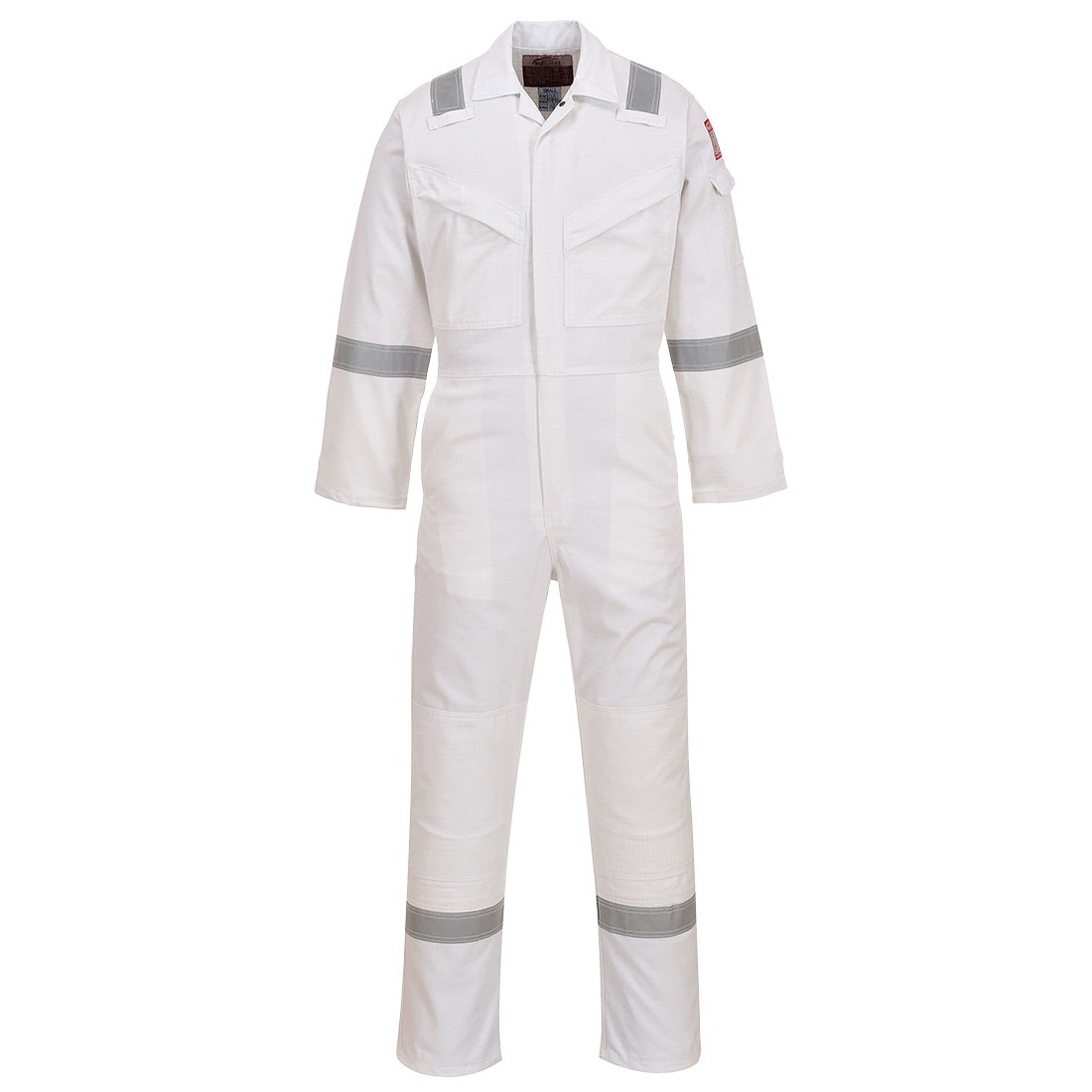 FR antistatisk kedeldragt 350g - Hvid