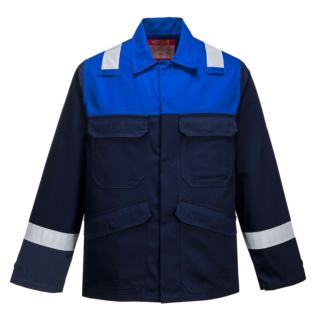 Bizflame Plus jakke - Marine/Kongeblå