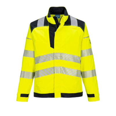 PW3 Hi-Vis arbejdsjakke - Gul/Sort