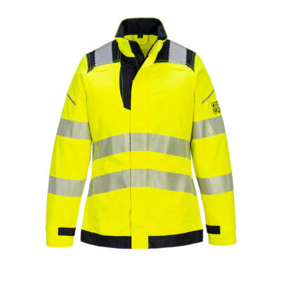 PW3 FR hi-vis arbejdsjakke til kvinder Gul/Sort