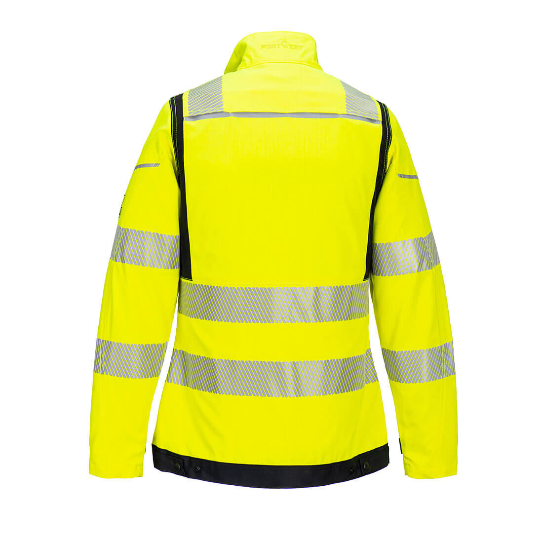 PW3 FR hi-vis arbejdsjakke til kvinder Gul/Sort - Billede 2