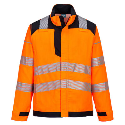PW3 FR HVO arbejdsjakke - Orange/Sort