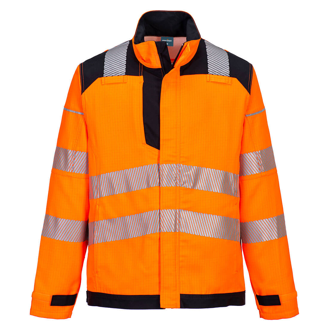PW3 FR HVO arbejdsjakke - Orange/Sort
