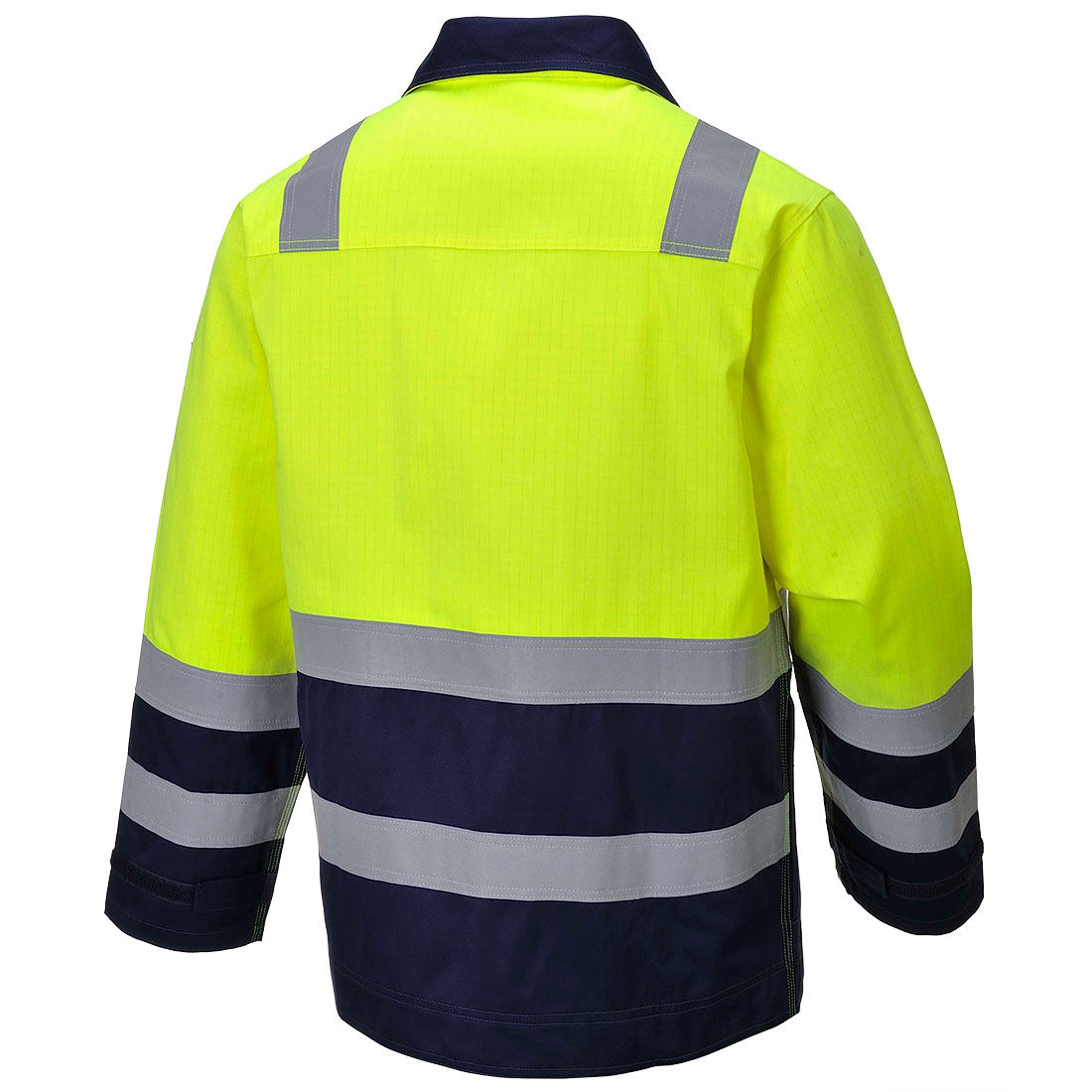 Hi-vis Modaflame jakke - Gul/Marine - Billede 2