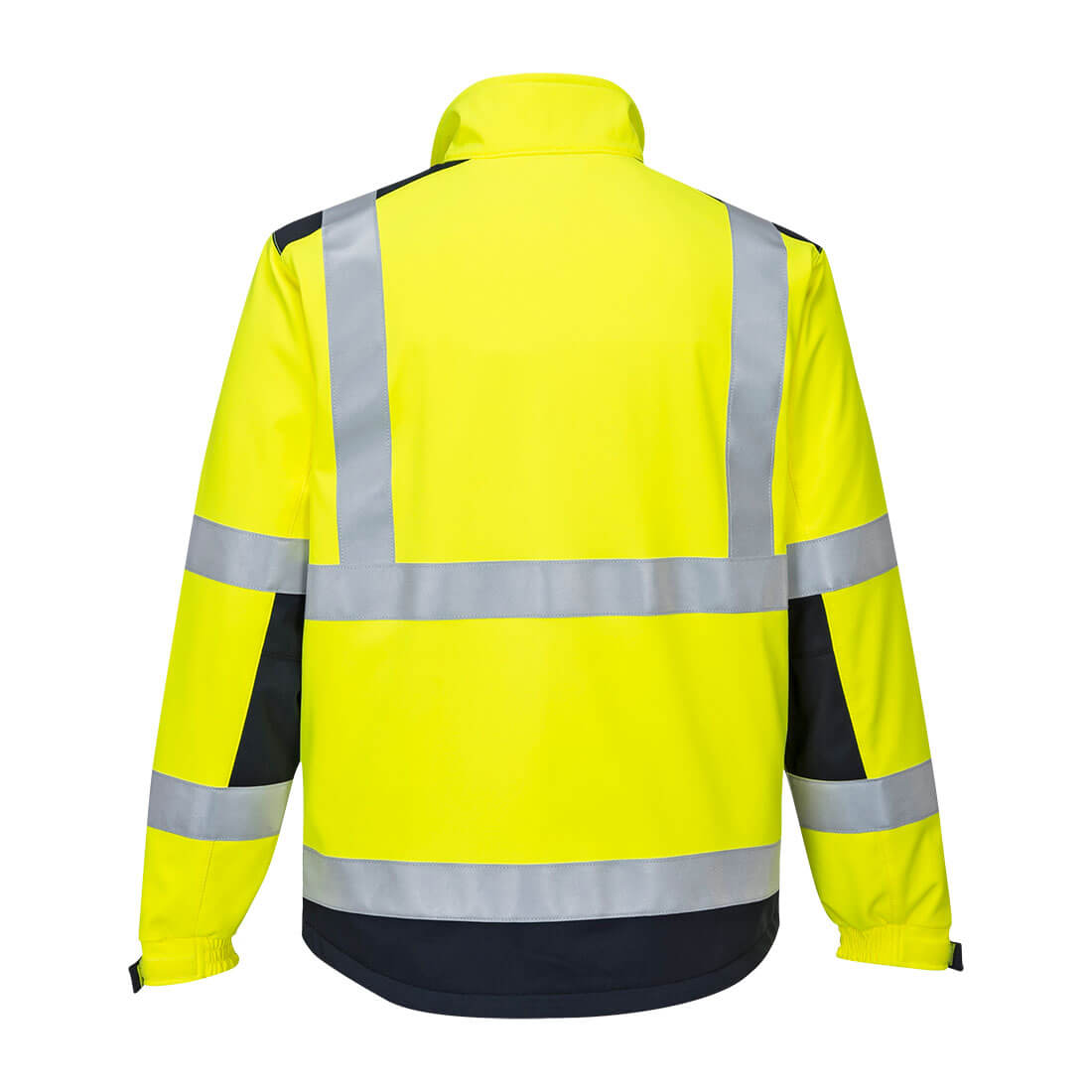 Modaflame multinorm Arc softshell jakke - Gul/Marine - Billede 2