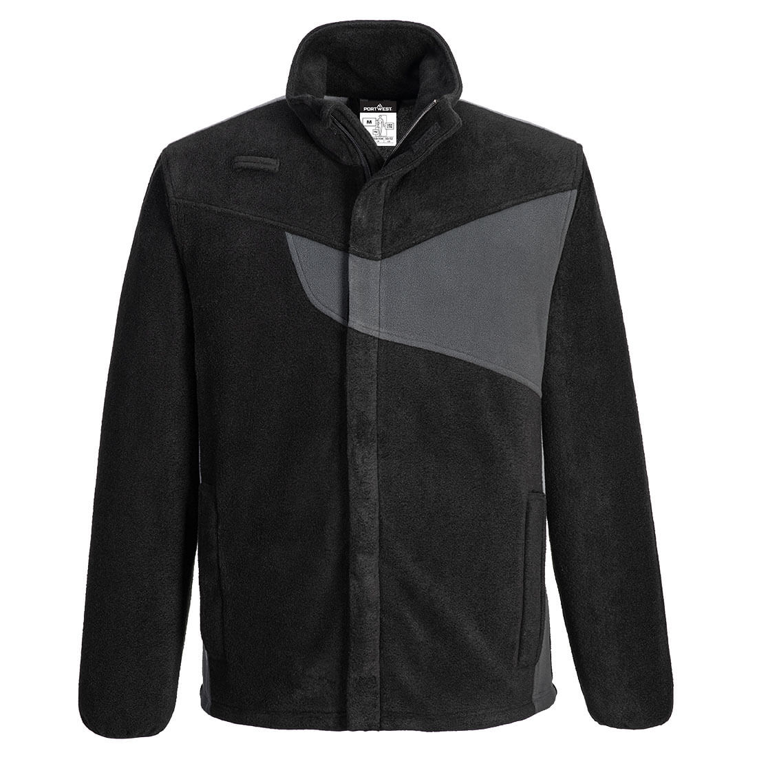 PW2 Fleece - Sort/Zoomgrå