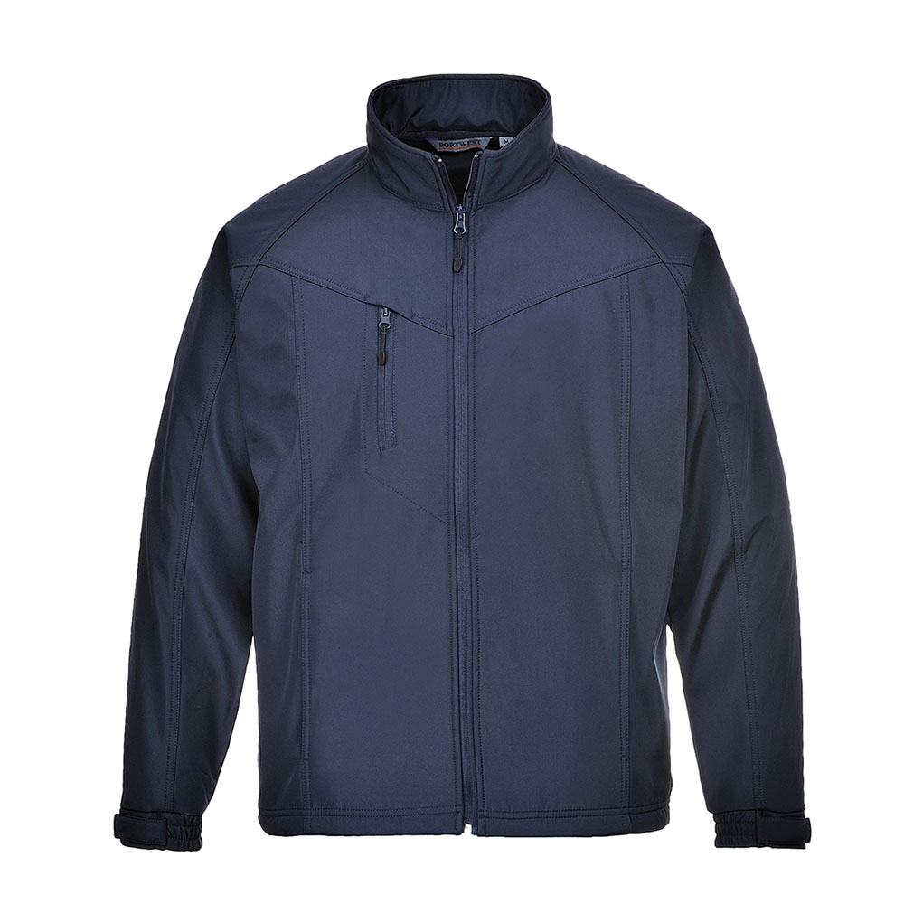 Oregon herre softshell jakke (3 lags) - Marine