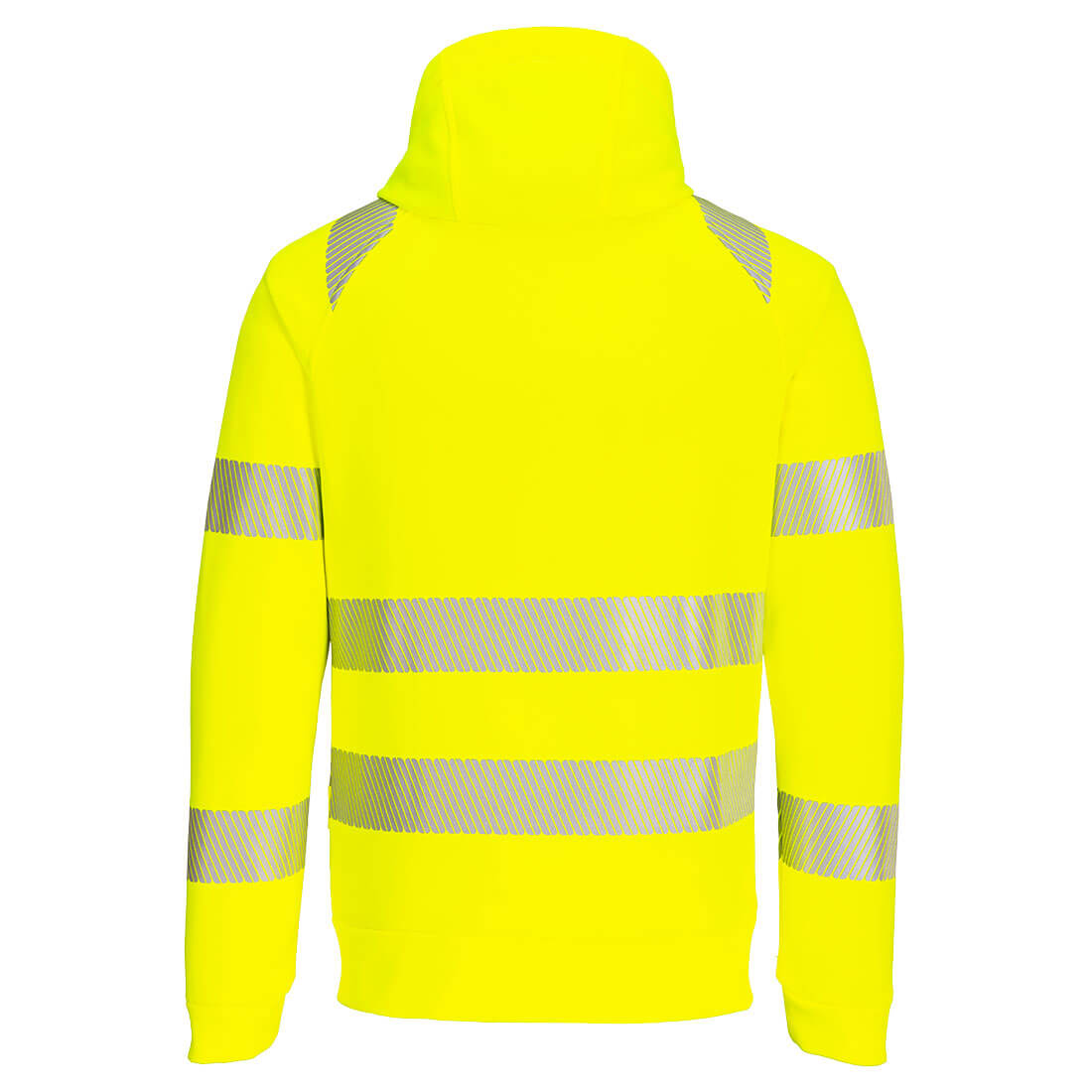 DX4 hi-vis hættetrøje - Gul/Sort - Billede 2