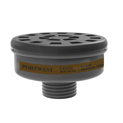 A2 Gasfilter Universalgevind (pk6) - Sort