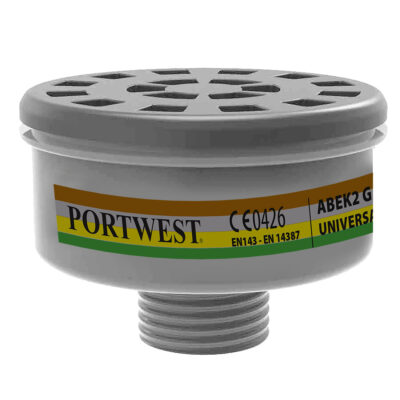 ABEK2 Gasfilter Universalgevind (pk4) - Sort