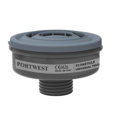 P3 partikelfilter universal gevind (Pk6) - Sort