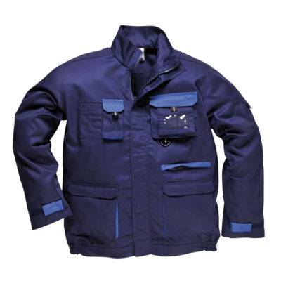 Portwest Texo jakke med kontrast - Marine
