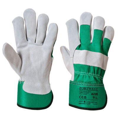 Premiun Chrome rigger handske - Grøn