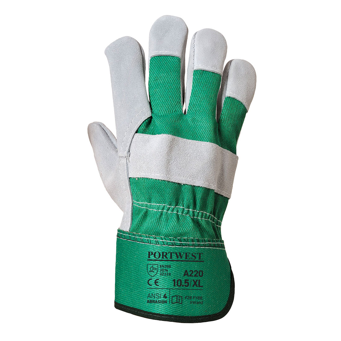 Premiun Chrome rigger handske - Grøn - Billede 2