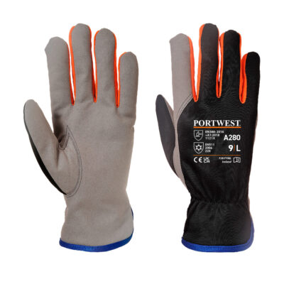 Wintershield handske - Sort/Orange