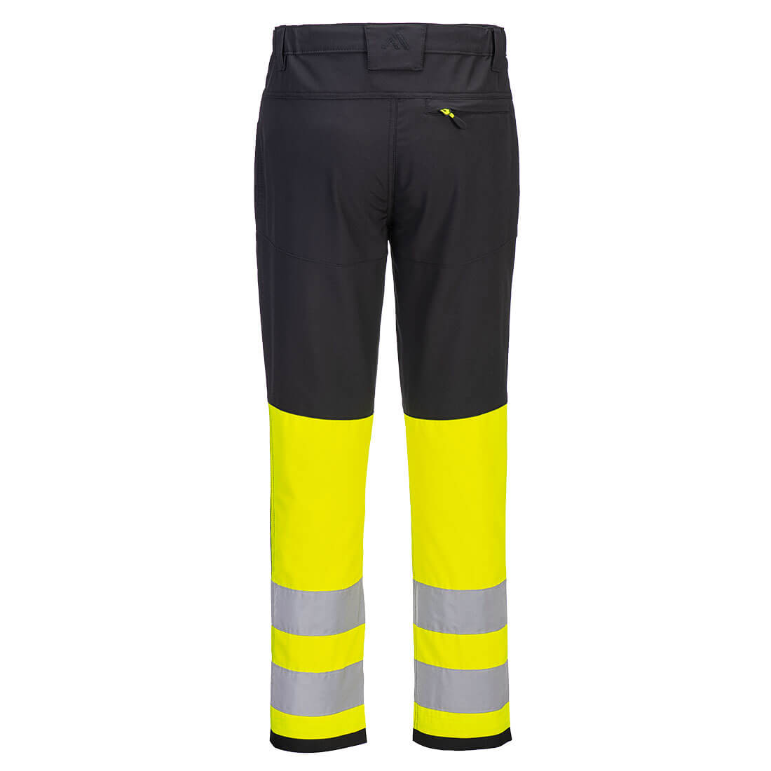 Eco hi-vis klasse 1 servicebukser - Gul/Sort - Billede 2