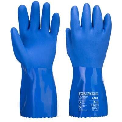 Marine ultra pvc kemihandske - Blå