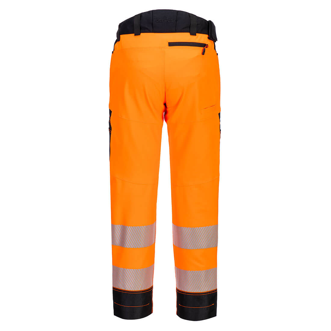 DX4 hi-vis servicebukser - Orange/Sort - Billede 2