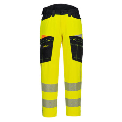 DX4 hi-vis servicebukser - Gul/Sort