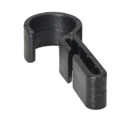 Universal clips for pandelamper på sikkerhedshjelm - Sort