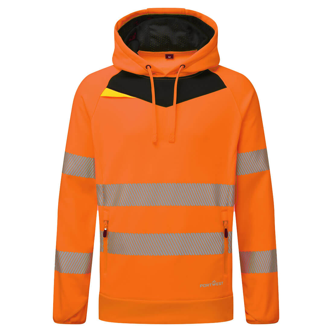 DX4 hi-vis hættetrøje - Orange/Sort